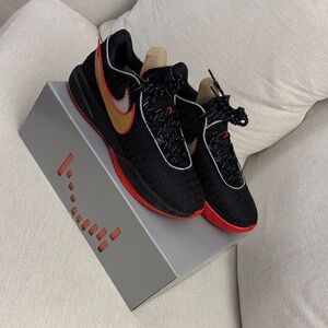Nike LeBron 20 – Black – Size 9 – Brand New With Box